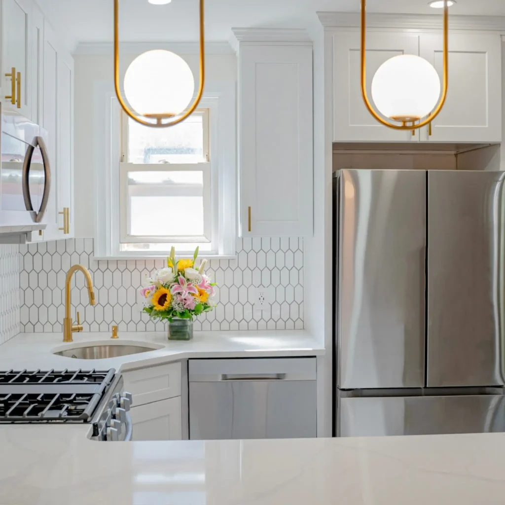 Interior renovation completed by Designs by D and J