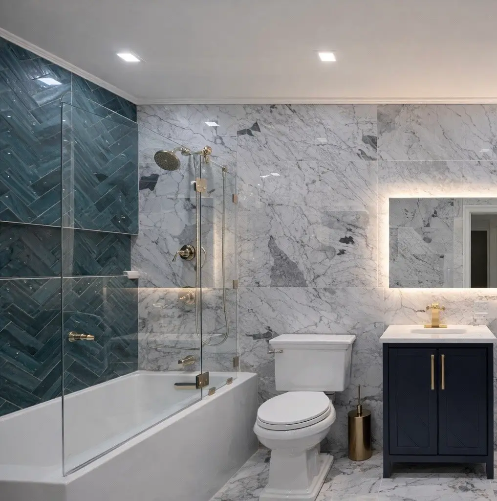 Brownstone apartment renovation in Gramercy Park NYC by Designs by D and J